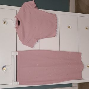 Shein Two Piece Set. Traje de Dos piezas